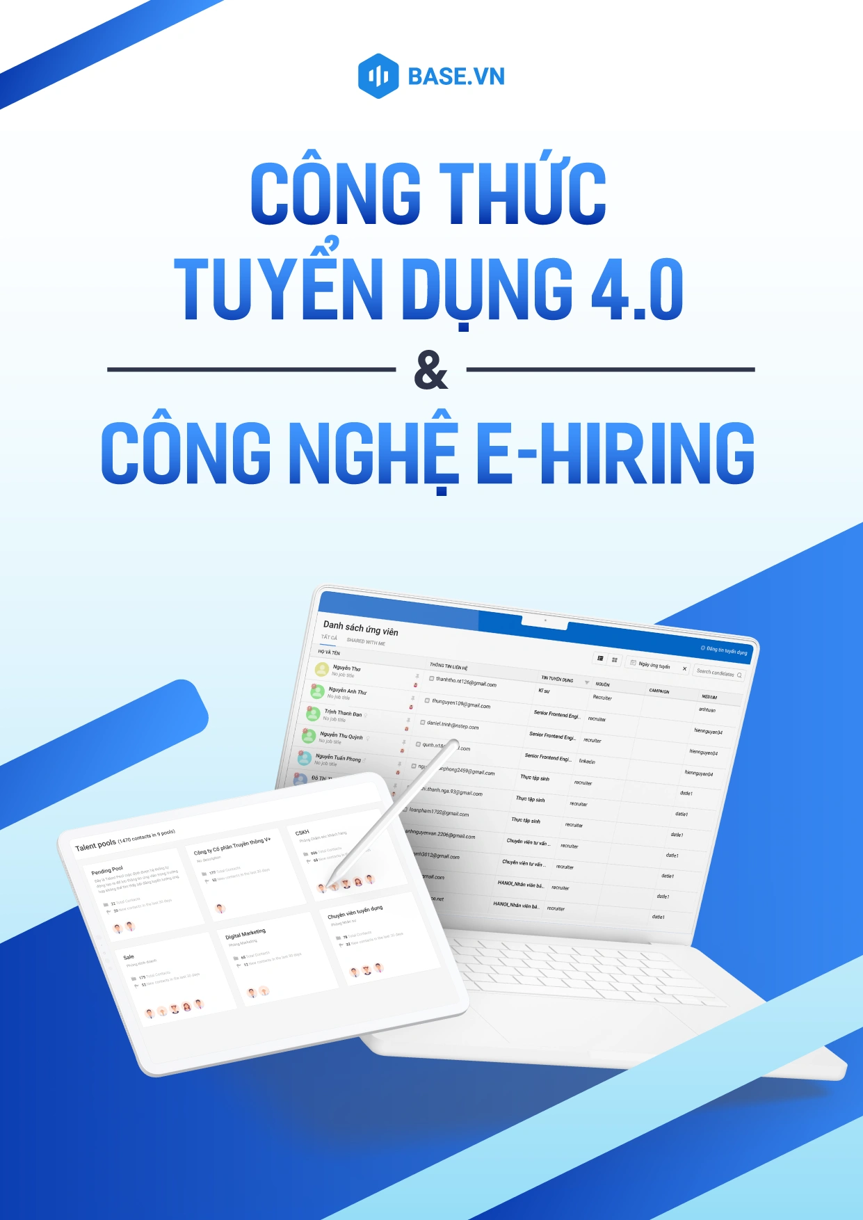 Công thức tuyển dụng 4.0 và công nghệ E-Hiring