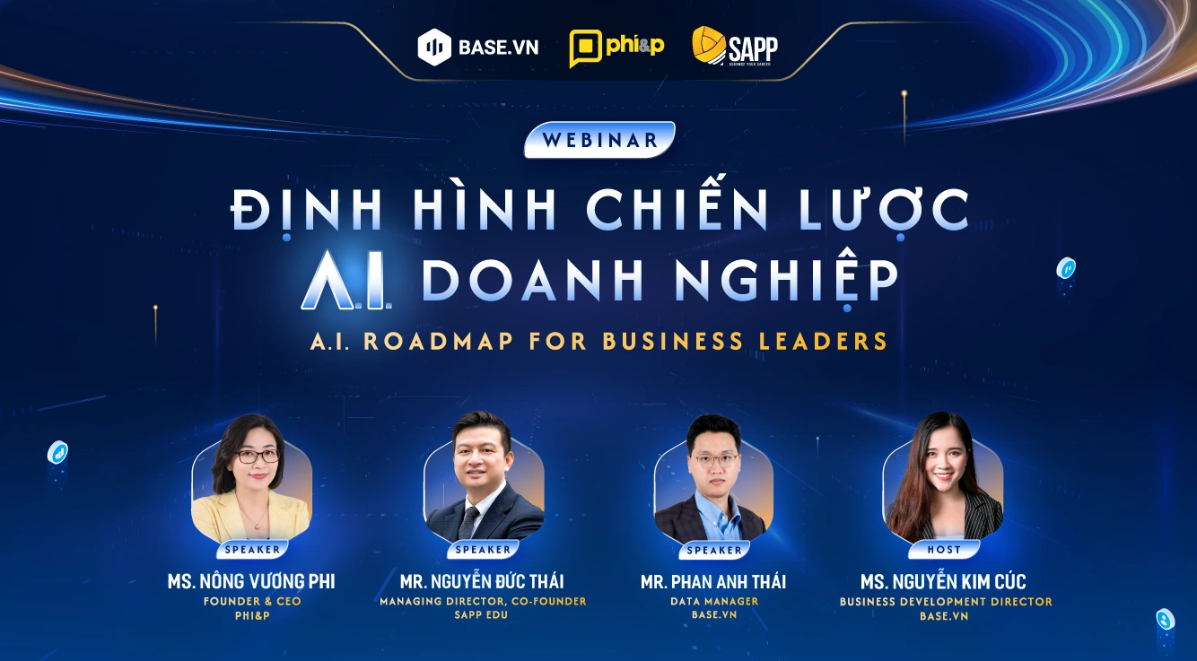 ĐỊNH HÌNH CHIẾN LƯỢC AI DOANH NGHIỆP