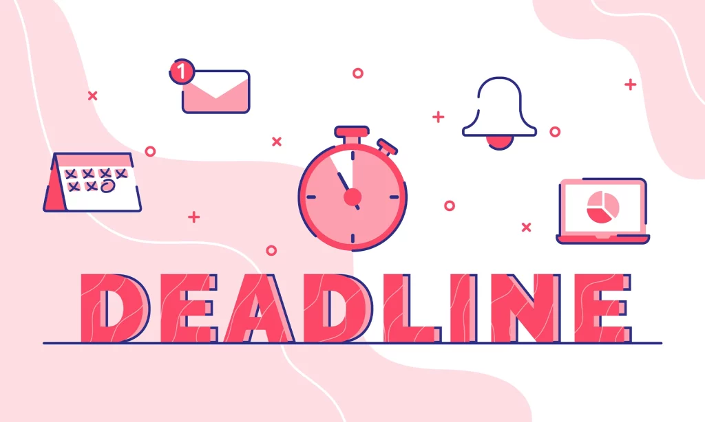 Cách đặt deadline hiệu quả