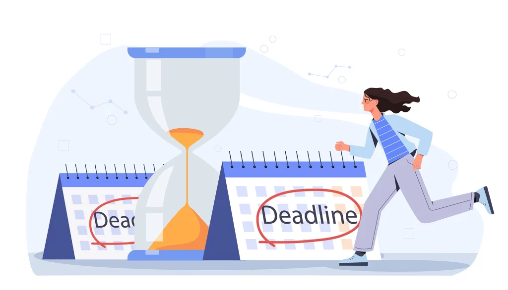 Sai lầm khi đặt deadline