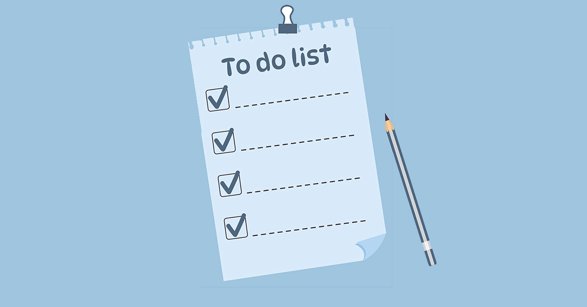 To do list