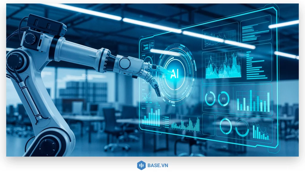 Ứng dụng công nghệ vào sản xuất