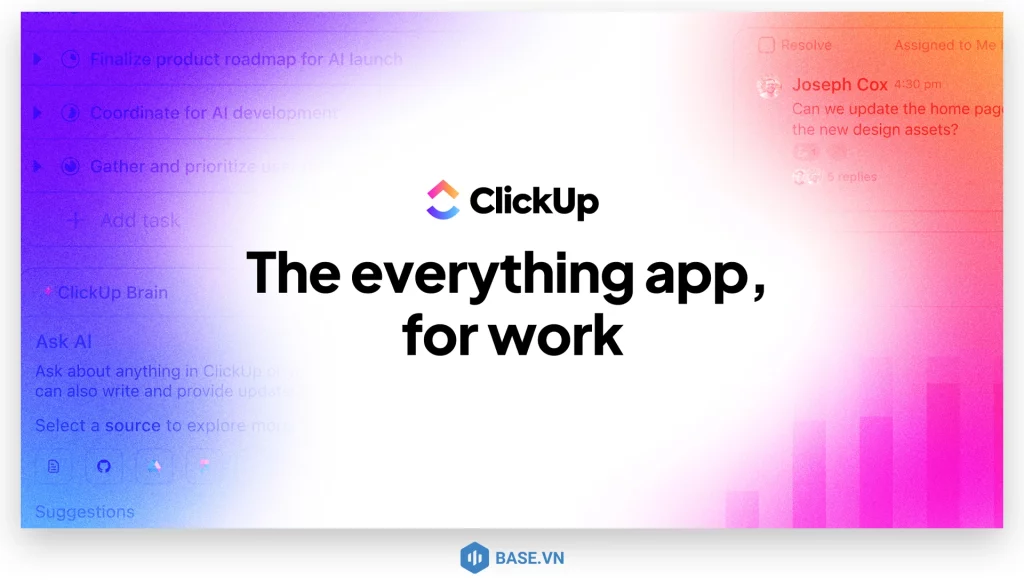 Ưu điểm, nhược điểm của ClickUp
