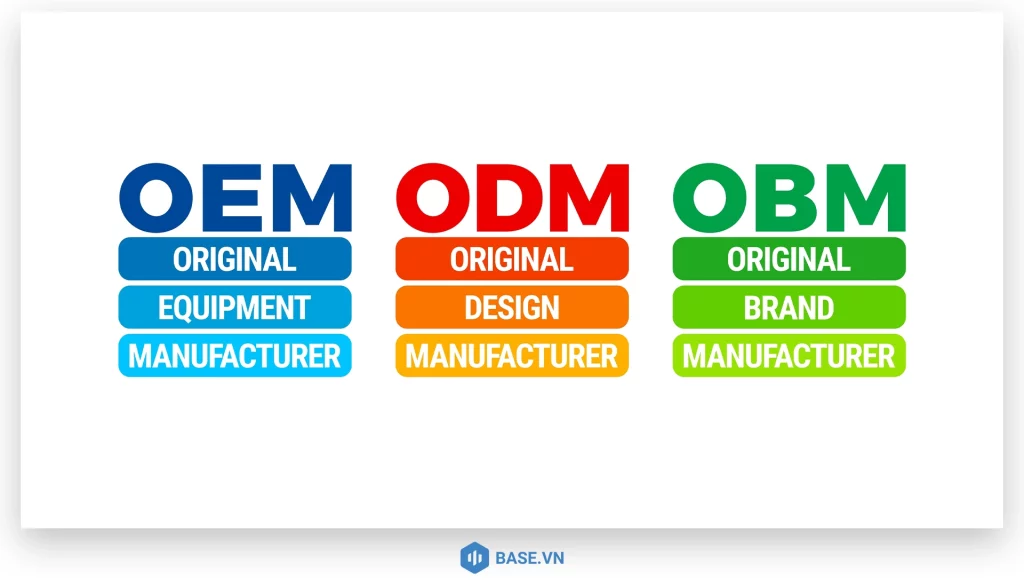 OEM, ODM và OBM
