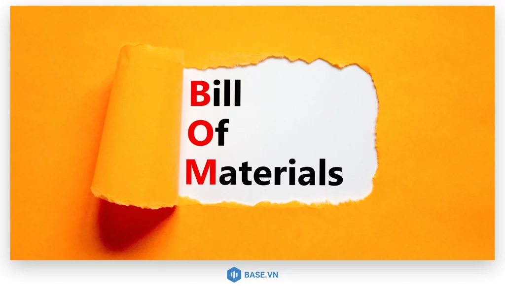 Cấu trúc và thành phần chi tiết của một BOM chuẩn trong sản xuất