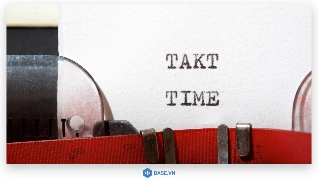 Công thức tính Takt Time